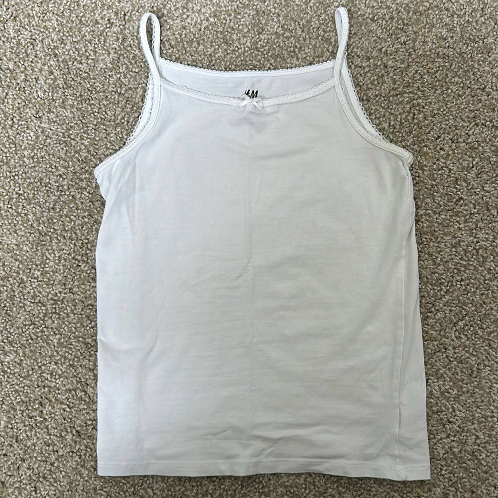 🌸 Kids tank-top w/small bow
